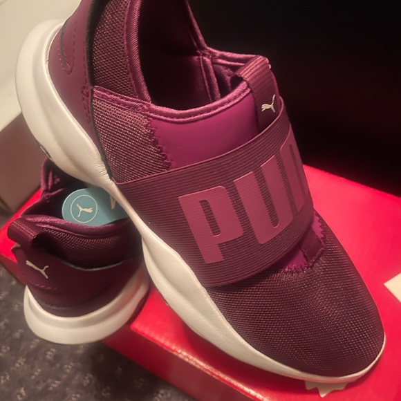 Puma Shoes Puma Dare Purple Buy Puma Women Dare AC Running Shoes, Indigo And White Online main image 2